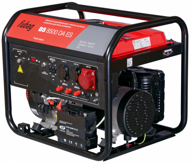 Бензиновый генератор Fubag BS 8500 DA ES Бензиновый генератор Fubag BS 8500 DA ES