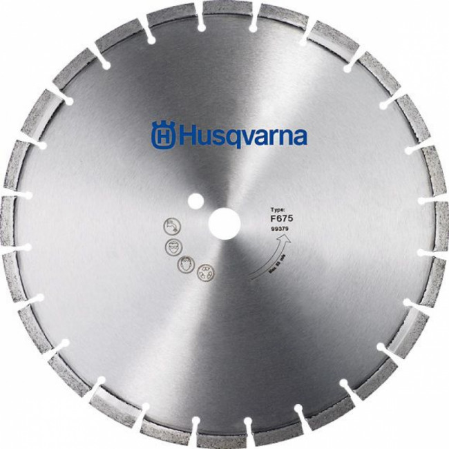 Алмазный диск для дорожных резчиков средних F640  450-25,4 HUSQVARNA 5311590-37