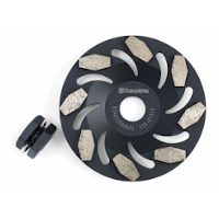 Алмазные шлифовальные чашки Husqvarna по бетону для УШМ