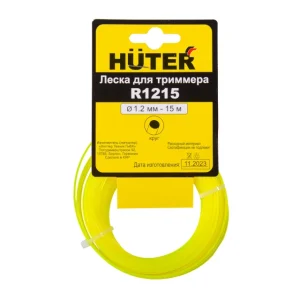Леска Huter R1215 для триммера, 1.2 мм, круг