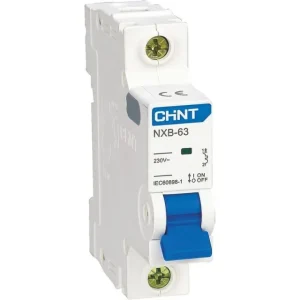 Автоматический выключатель CHINT NXB-63 1P 16A 6кА х-ка C  814014