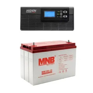 Комплект ИБП Hiden Control HPS20-0312 + 1 АКБ MNB-AGM 100 Ач