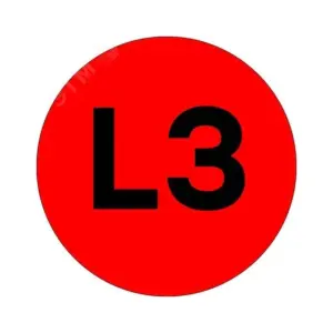 Наклейка L3 d=20мм PROxima