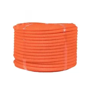 Труба гофрированная ПНД с зондом оранжевая d16мм (100м) Plast PROxima