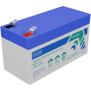 Аккумулятор VEKTOR ENERGY GP 12-1.3S