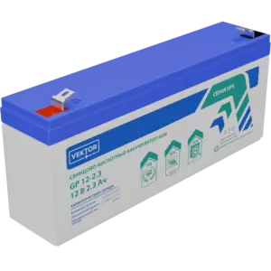 Аккумулятор VEKTOR ENERGY GP 12-2.3S