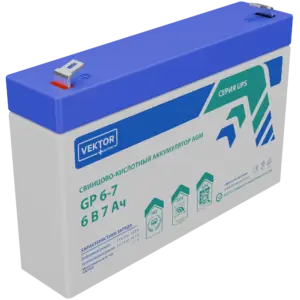 Аккумулятор VEKTOR ENERGY GP 6-7S
